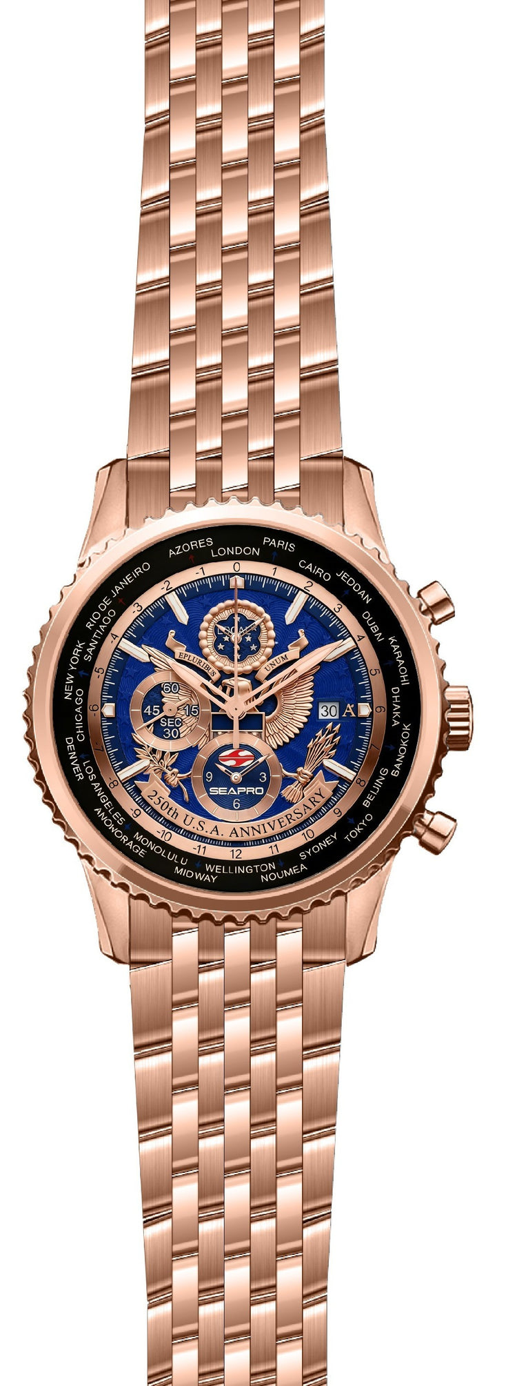 SEAPRO 250th Anniversary Meridian World Timer GMT “Limited Edition Timepiece”