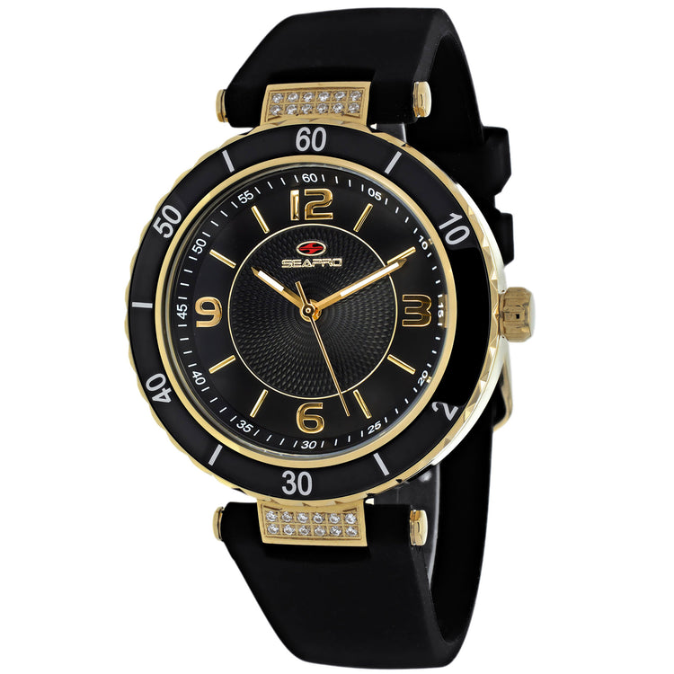 Seapro Women's Seductive Black Dial Watch - SP6412