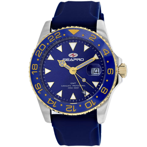 Seapro Men's Blue Dial Watch - SP0124