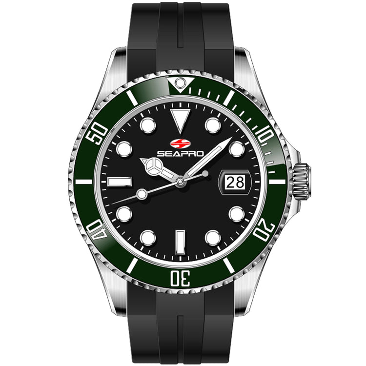 Seapro Men's Nexus Black Dial Watch - SP0581
