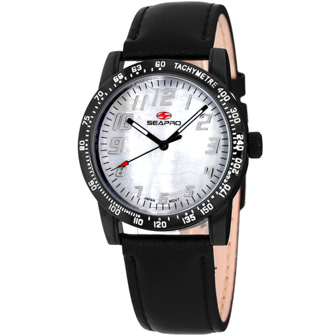 Seapro Women's Bold White MOP Dial Watch - SP5210