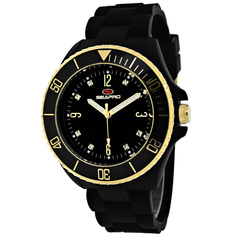 Seapro Women's Sea Bubble Black Dial Watch - SP7410