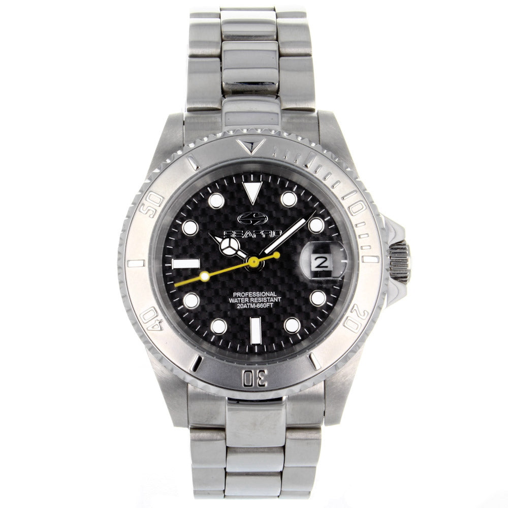 Seapro Men's SXT-R1 Black Dial Watch - 2AP1A1138