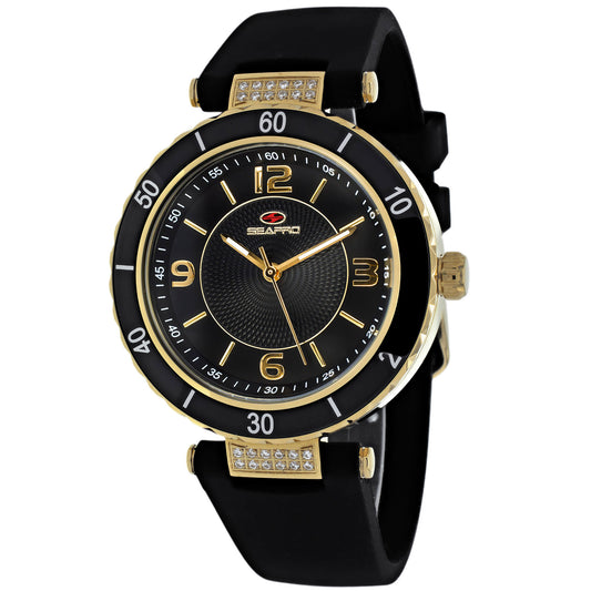 Seapro Women's Seductive Black Dial Watch - SP6412