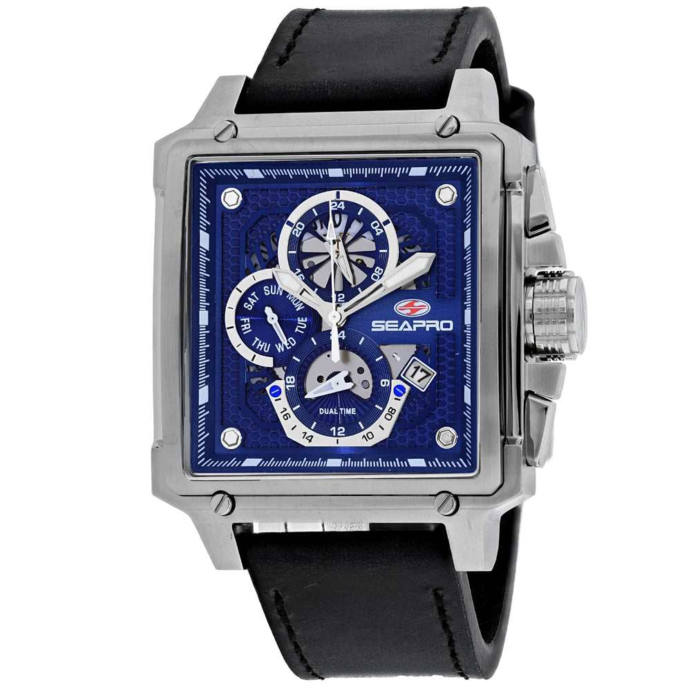 Seapro Men's Blue Dial Watch - SP0112