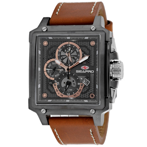 Seapro Men's Brown Dial Watch - SP0113