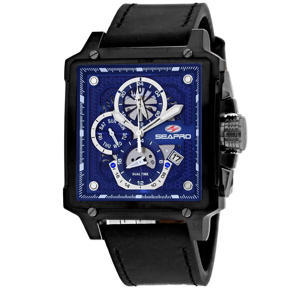 Seapro Men's Blue Dial Watch - SP0115