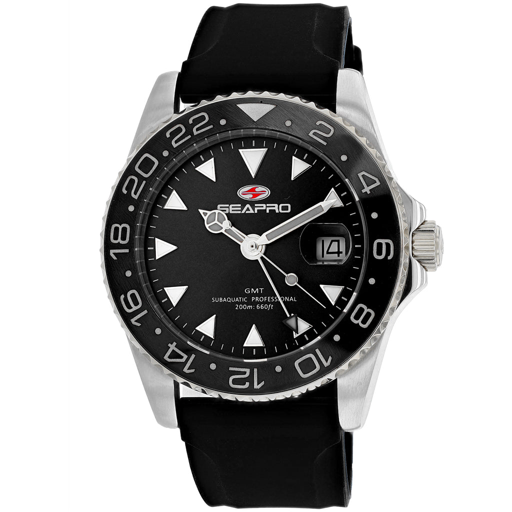 Seapro Men's Black Dial Watch - SP0121