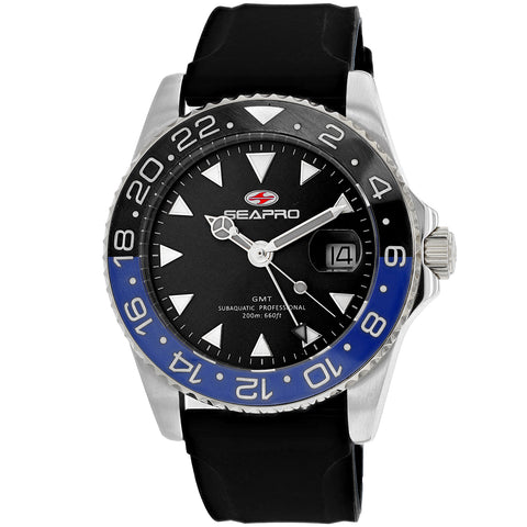 Seapro Men's Black Dial Watch - SP0123B
