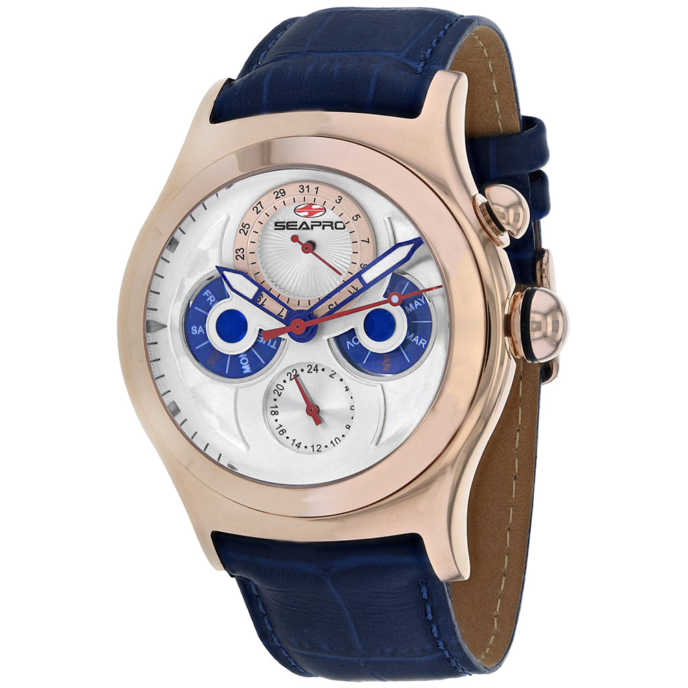 Seapro Men's Chronoscope White Dial Watch - SP0133