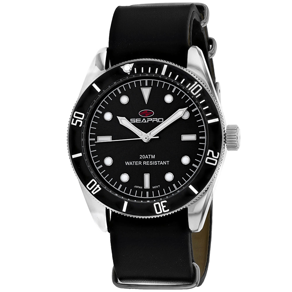 Seapro Men's Revival Black Dial Watch - SP0302
