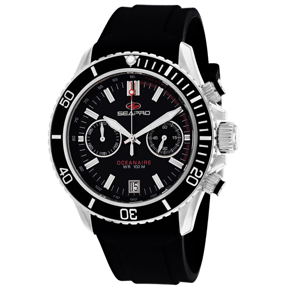 Seapro Men's Thrash Black Dial Watch - SP0330