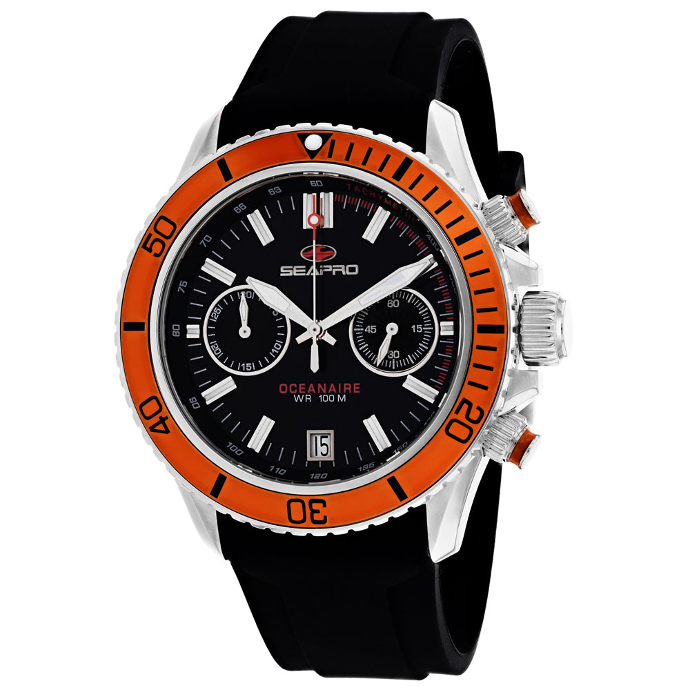 Seapro Men's Thrash Black Dial Watch - SP0334