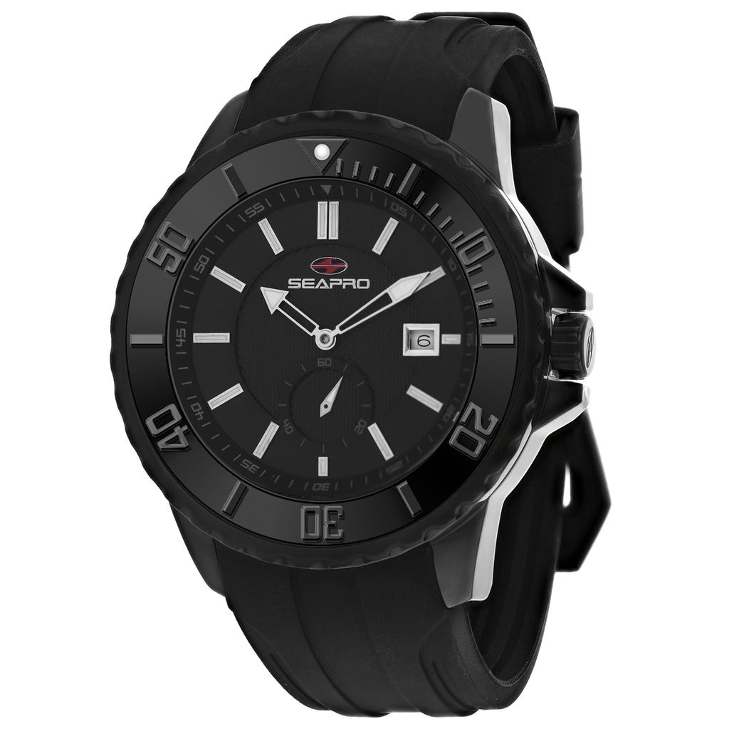 Seapro Men's Force Black Dial Watch - SP0513
