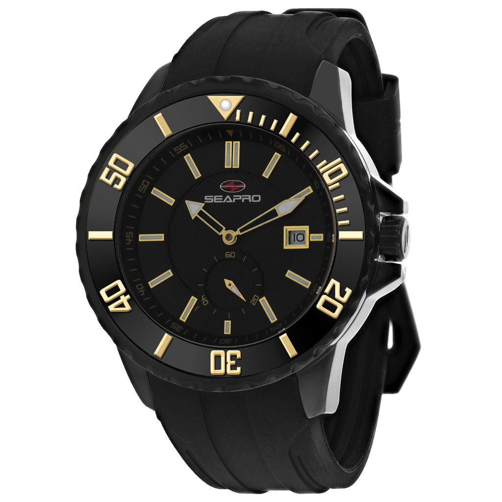 Seapro Men's Force Black Dial Watch - SP0514