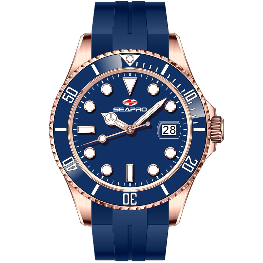 Seapro Men's Nexus Blue Dial Watch - SP0585