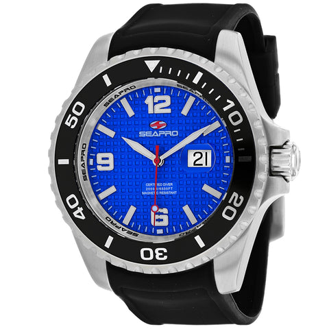 Seapro Men's Abyss 2000M Diver Watch Blue Dial Watch - SP0741