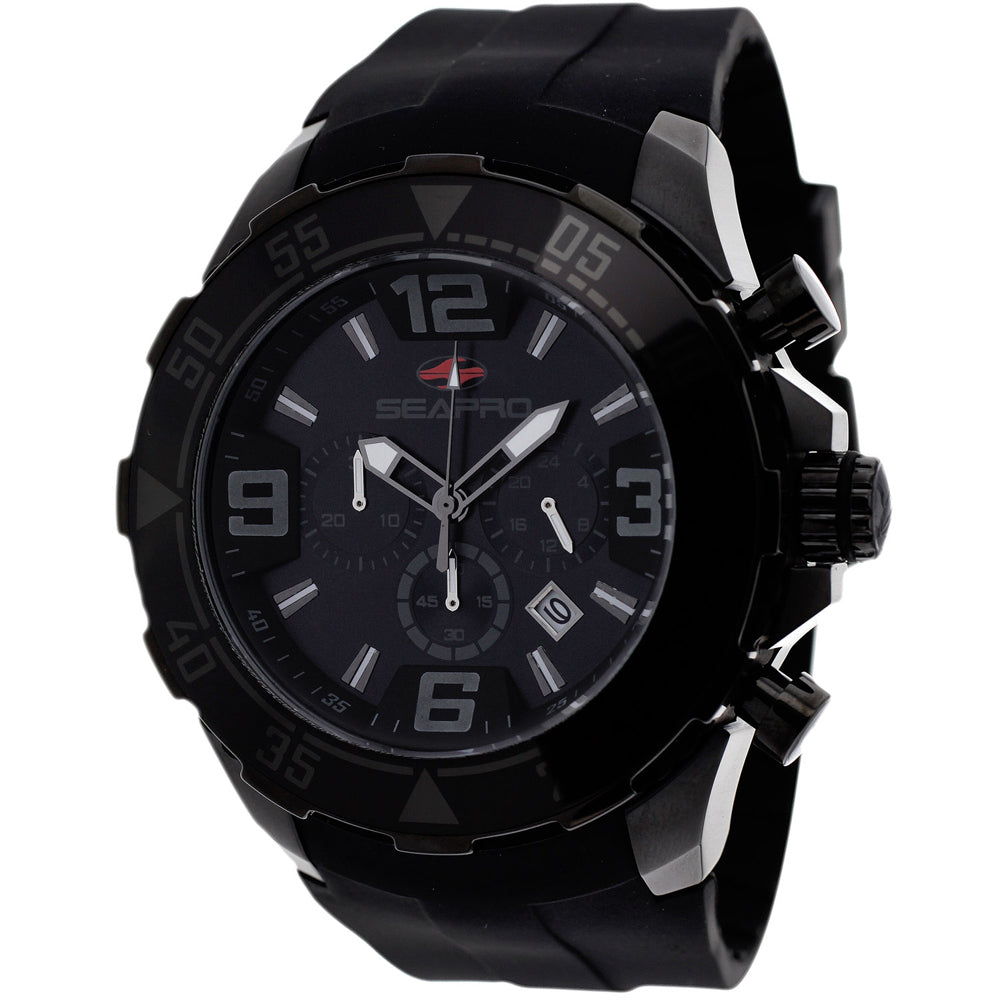 Seapro Men's Diver Black Dial Watch - SP1122