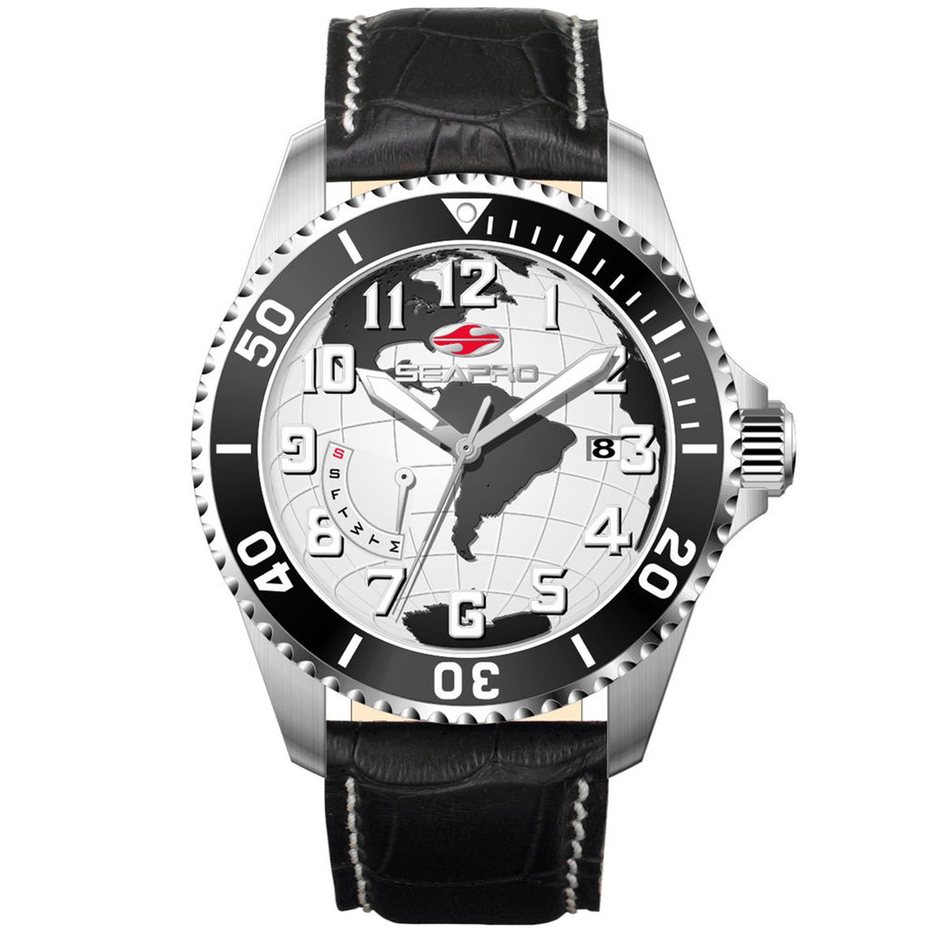 Seapro Men's Voyager White Dial Watch - SP2740