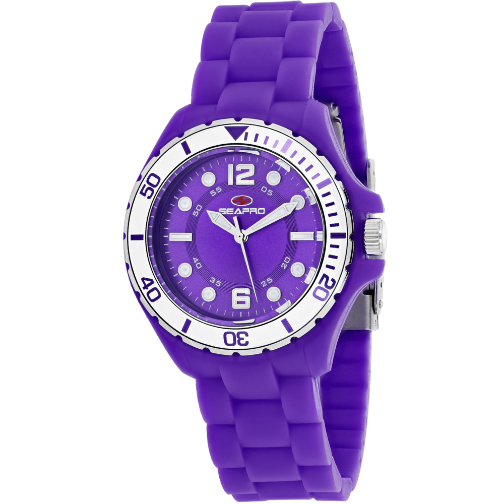 Seapro Women's Spring Purple Dial Watch - SP3216