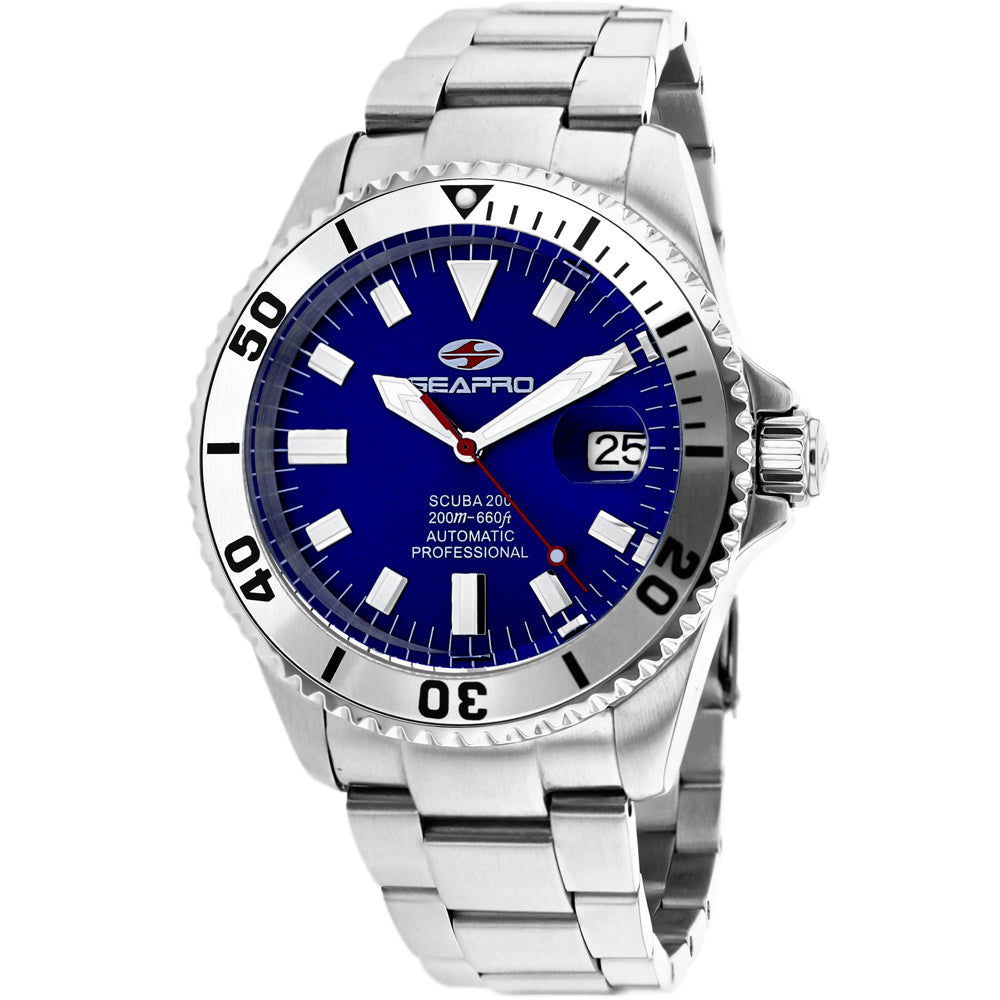 Seapro Men's Scuba 200 Blue Dial Watch - SP4316