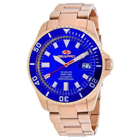Seapro Men's Scuba 200 Blue Dial Watch - SP4324