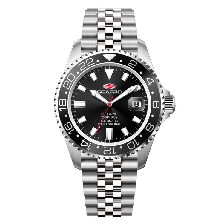 Seapro Men's Grand Meridian Black Dial Watch - SP4330