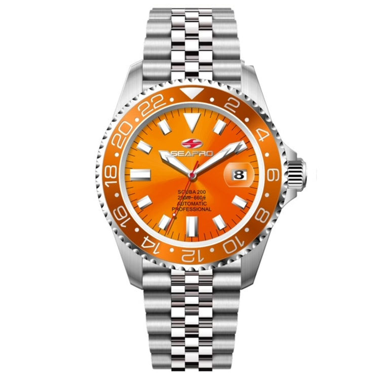 Seapro Men's Grand Meridian Orange Dial Watch - SP4333