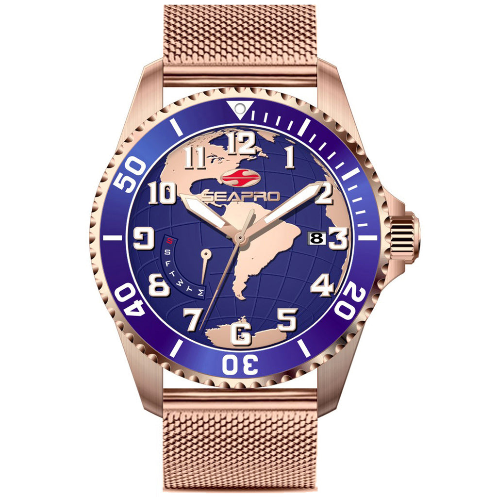 Seapro Men's Voyager Blue Dial Watch - SP4764