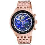 Seapro Men's Meridian World Timer GMT Blue Dial Watch - SP7321